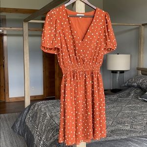 Madewell Smocked waist Mini Dress